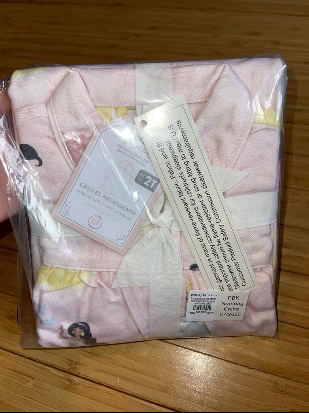 Disney Princess Pottery Barn Baby Castles Nightgown